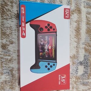 Q2 Handheld Console - Black, Red, and Blue